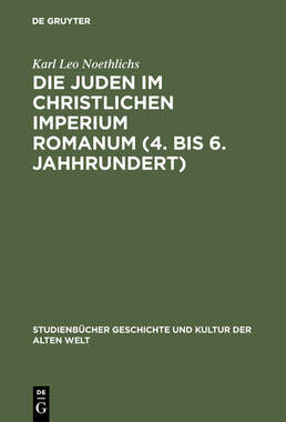 Die Juden im christlichen Imperium Romanum (4. bis 6. Jahhrundert)_small