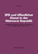 SPD und ffentlicher Dienst in der Weimarer Republik_small