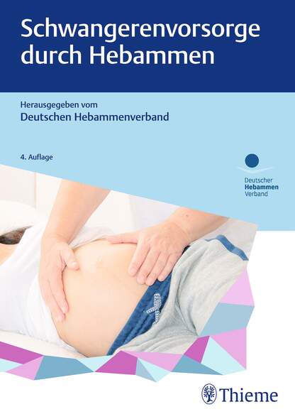 Schwangerenvorsorge durch Hebammen, DHV, Schwangerenvorsorge, A4, print